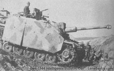 Sturmgeschtz III (StuG III) Assault Gun at Kursk - German Assault Artillery (U.S. WWII Intelligence Bulletin, December 1944)